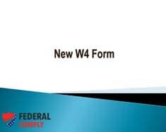 New W4 Form
